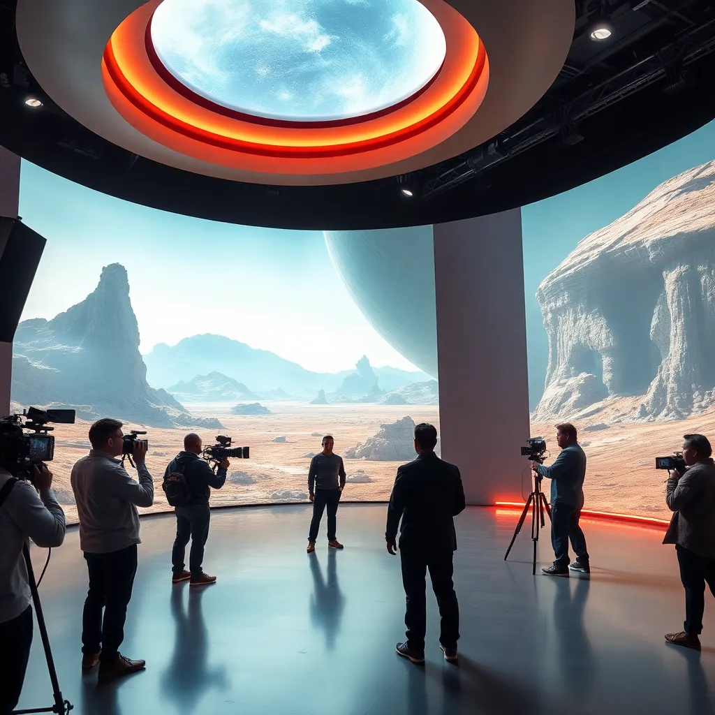 Virtuelle Produktionssets: Revolution in der Film- und TV-Industrie