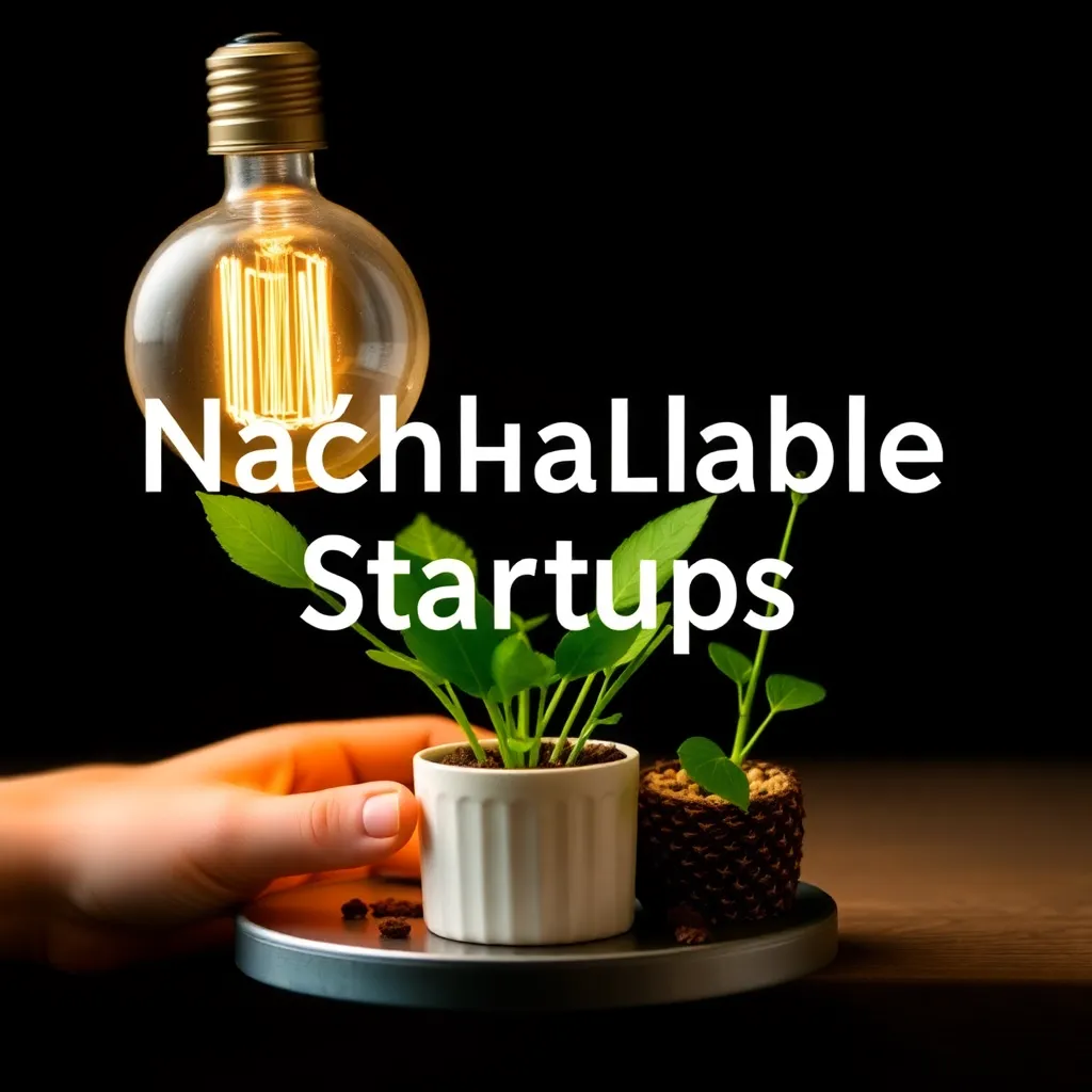 Nachhaltige Startups: Grüne Geschäftsideen für eine bessere Zukunft